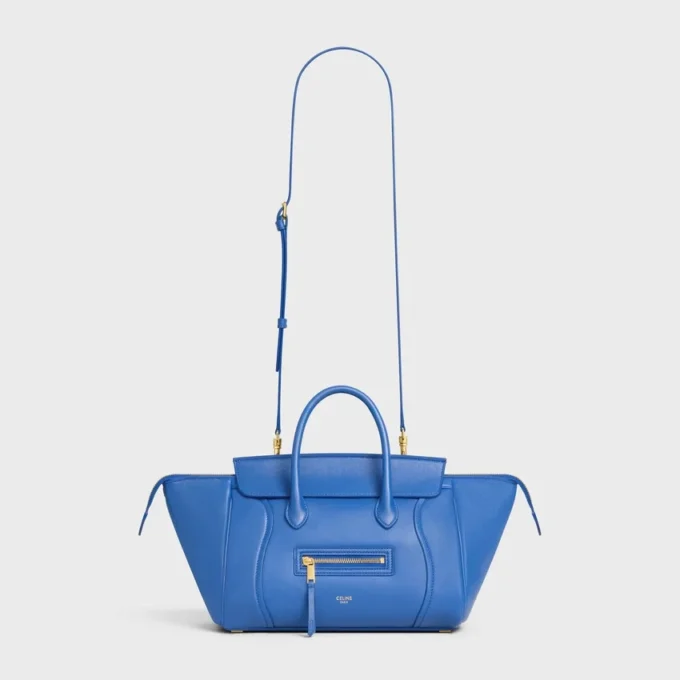 Little Luggage in Supple Shiny Lambskin