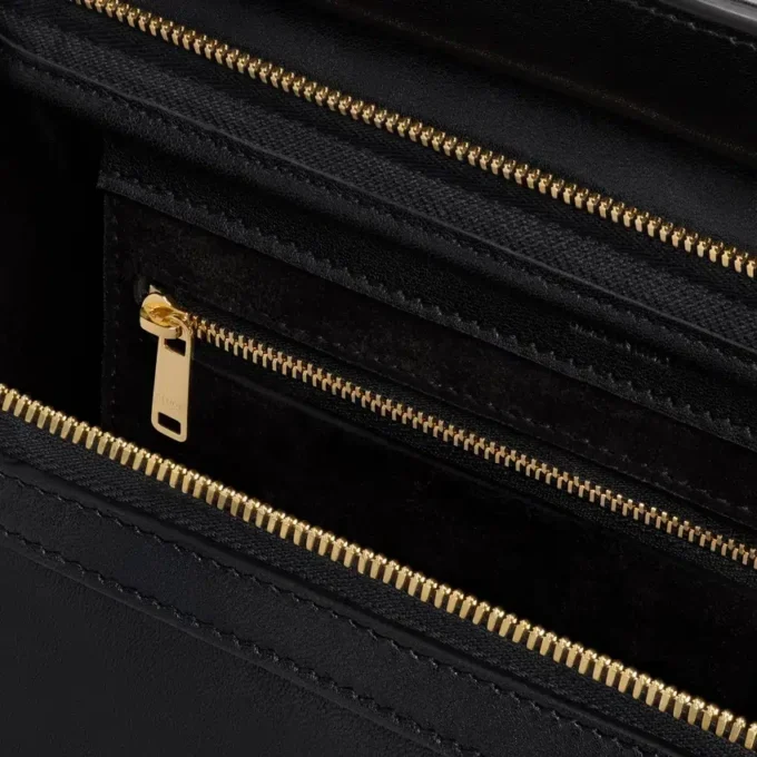 Little Luggage in Supple Shiny Lambskin