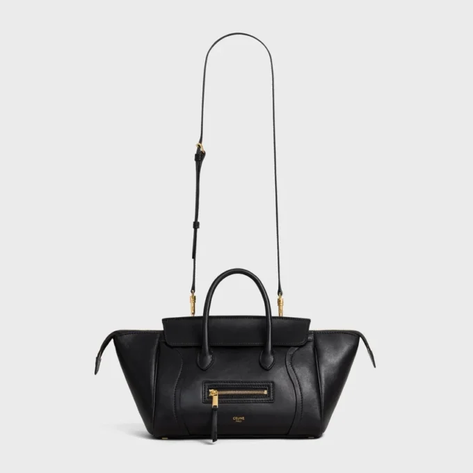 Little Luggage in Supple Shiny Lambskin