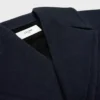 Long Peacoat in Wool Felt