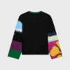 Long Sleeved T-Shirt in Cotton Jersey