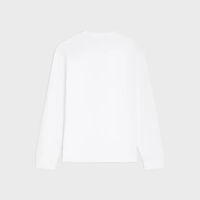 Long-Sleeved T-Shirt in Cotton Jersey