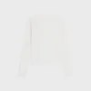 Long Sleeved T-Shirt in Ribbed Cotton Jersey