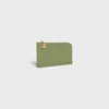 Long Zipped Card Holder in Grained Calfskin