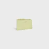 Long Zipped Card Holder in Supple Grained Calfskin