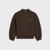 Loose Sweatshirt in Cotton Fleece