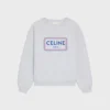 Loose Sweatshirt in Cotton Fleece