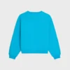 Loose Sweatshirt in Cotton Fleece