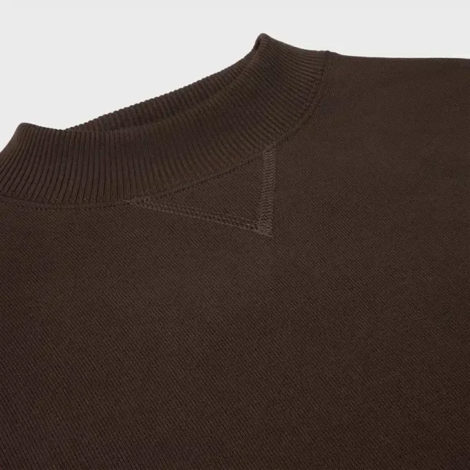 Loose Sweatshirt in Cotton Fleece