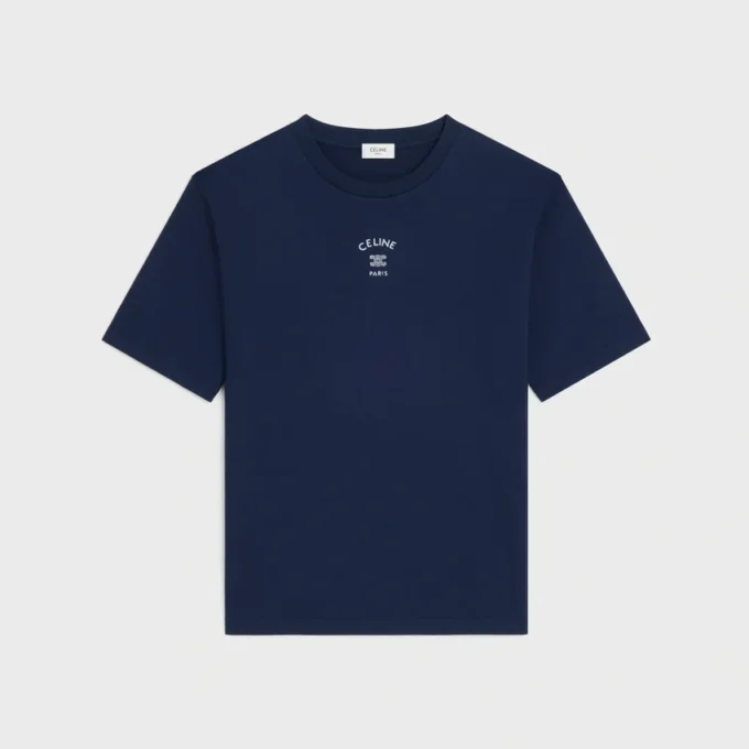 Loose T-Shirt in Cotton Jersey