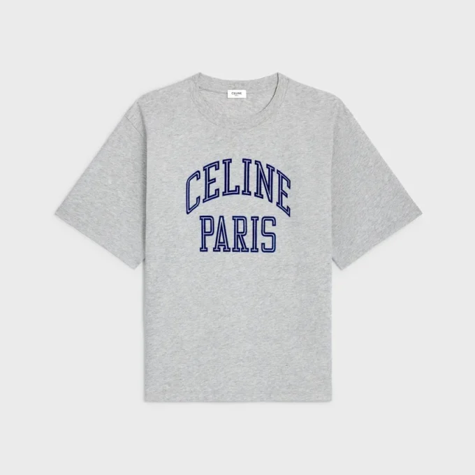 Loose T-Shirt in Cotton Jersey