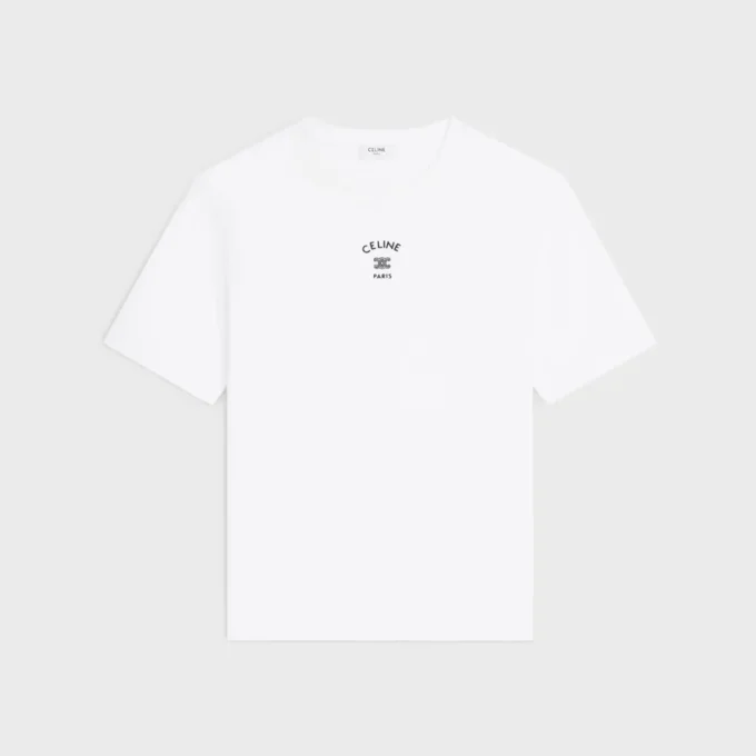 Loose T-Shirt in Cotton Jersey