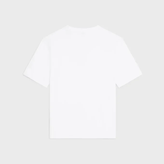 Loose T-Shirt in Cotton Jersey