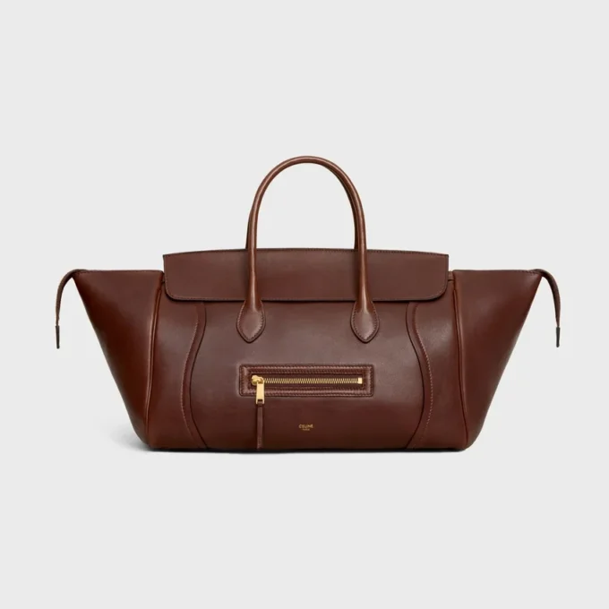 Luggage in Supple Shiny Lambskin