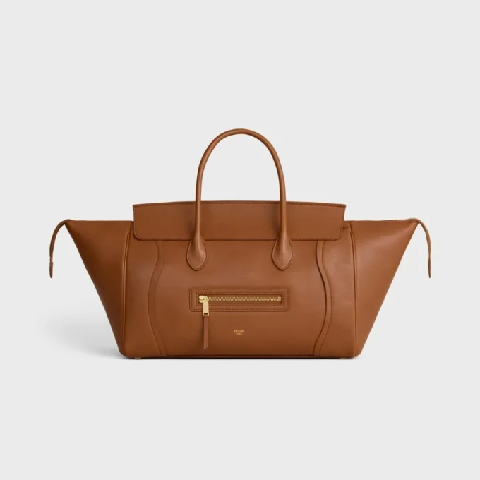 Luggage in Supple Shiny Lambskin