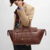 Luggage in Supple Shiny Lambskin