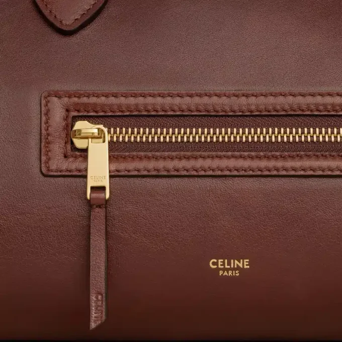 Luggage in Supple Shiny Lambskin