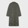 Mac Coat in Checked Wool Tweed