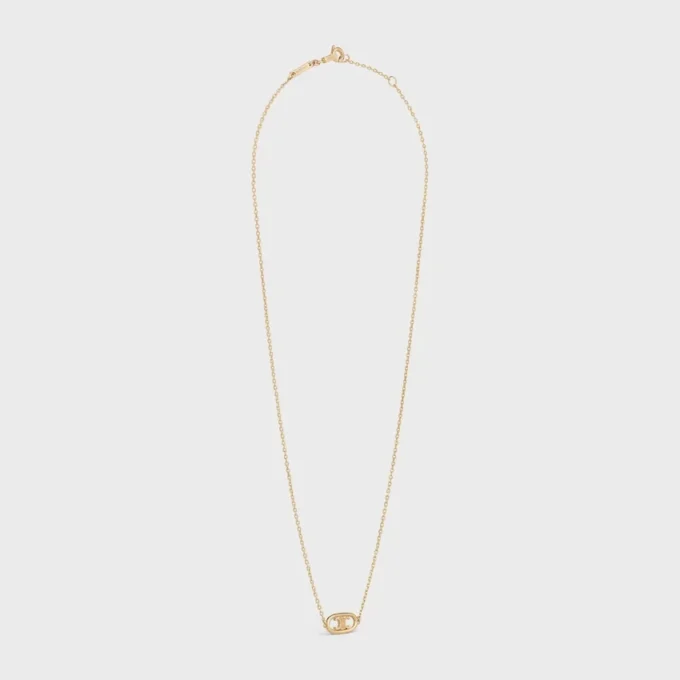 Maillon Triomphe Necklace in Yellow Gold