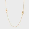 Maillon Triomphe Sautoir in Yellow Gold and Diamonds