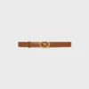 Medium 25Mm Reversible Celine Alix Belt  in Taurillon