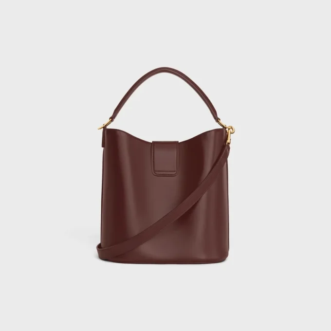 Medium Bucket Louise in Smooth Calfskin