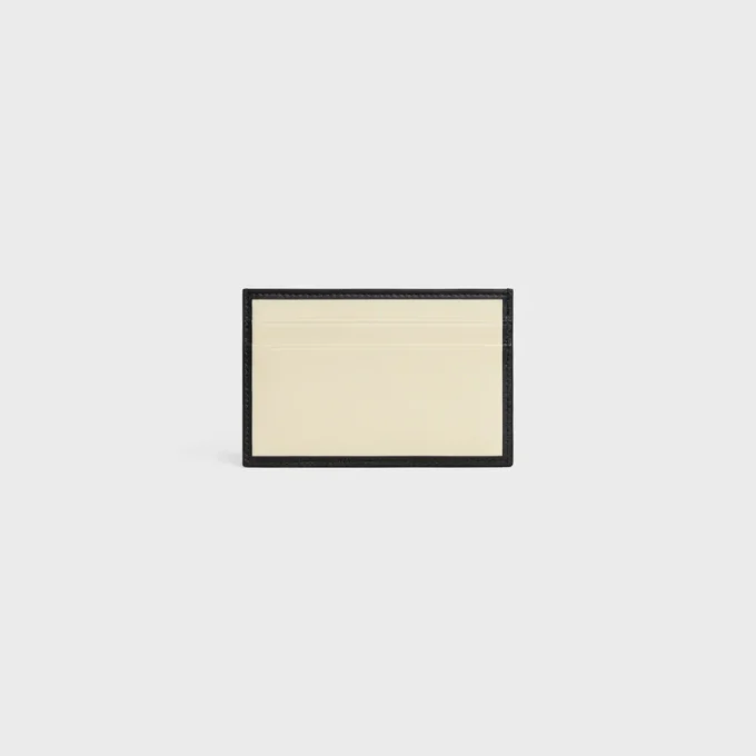 Medium Card Holder in Smooth Lambskin
