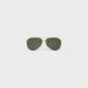 Metal Frame 01 Sunglasses in Metal with Mineral Glass Lenses