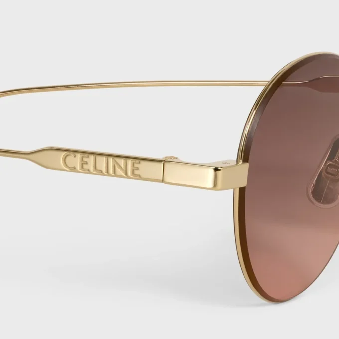 Metal Frame 28 Sunglasses in Metal