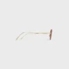Metal Frame 28 Sunglasses in Metal