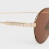 Metal Frame 28 Sunglasses in Metal