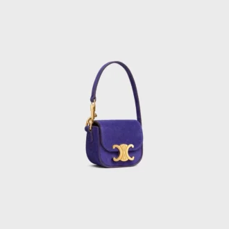 Micro Claude in Suede Calfskin Micro Claude in Suede Calfskin