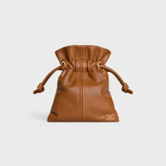 Micro Crystal Pouch in Smooth Lambskin