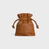 Micro Crystal Pouch in Smooth Lambskin