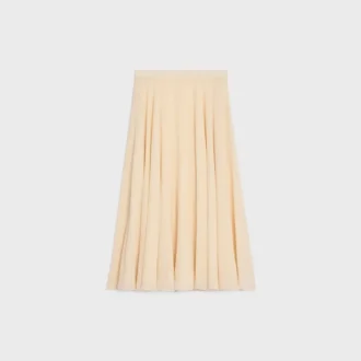 Midi Skirt in Silk Georgette Midi Skirt in Silk Georgette