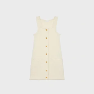 Mini Apron Dress in Cotton Mini Apron Dress in Cotton
