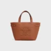 Mini Cabas Anais Cuir Triomphe in Grained Calfskin