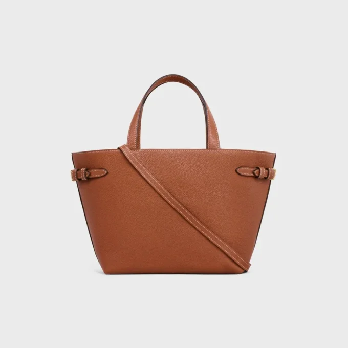 Mini Cabas Anais Cuir Triomphe in Grained Calfskin