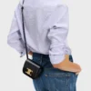 Mini Claude in Shiny Calfskin
