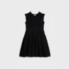 Mini Dress in Cotton Crochet