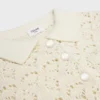 Mini Dress in Cotton Pointelle