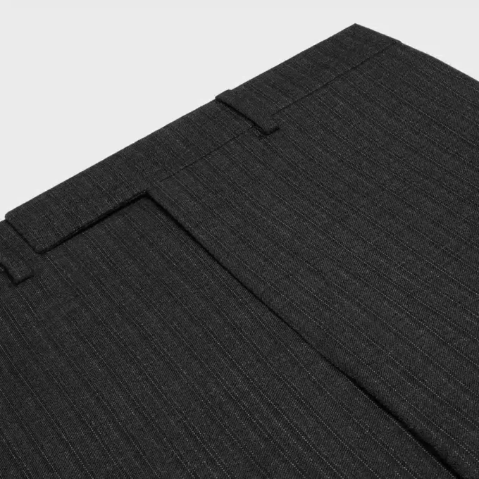 Mods Pants in Retro Striped Wool