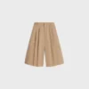 Montauk Cargo Shorts in Cotton and Linen