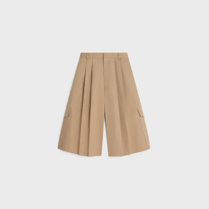 Montauk Cargo Shorts in Cotton and Linen