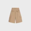 Montauk Cargo Shorts in Cotton and Linen