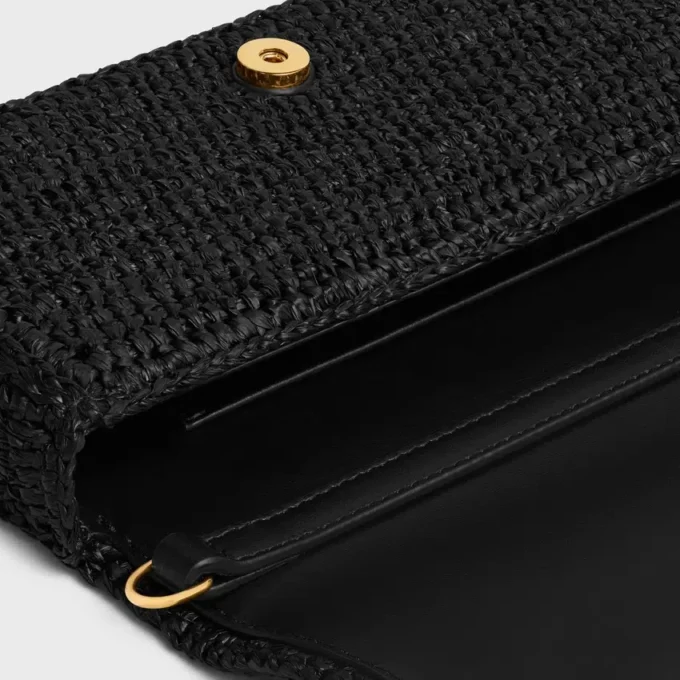 Multipochette in Raffia