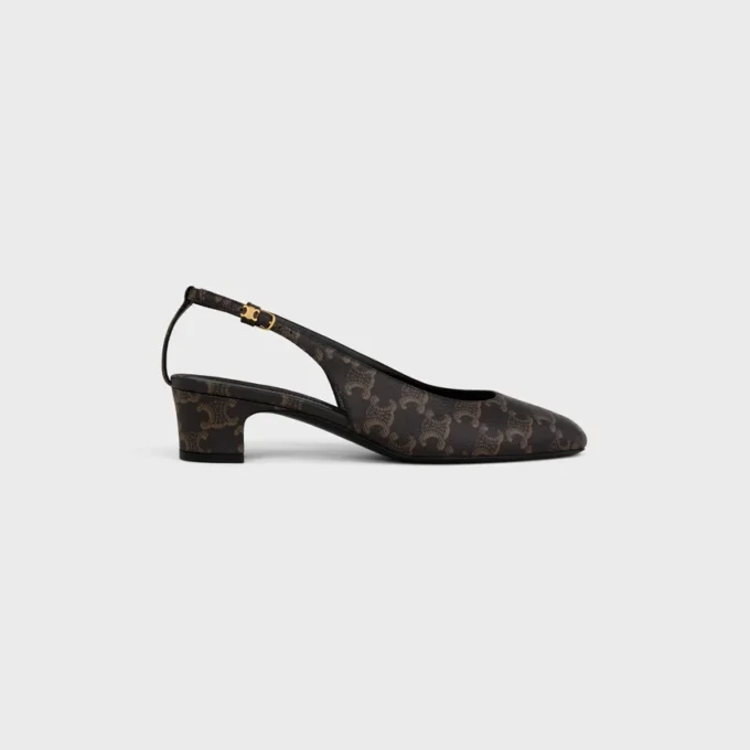 Neo City Slingback in Triomphe Coated Fabric