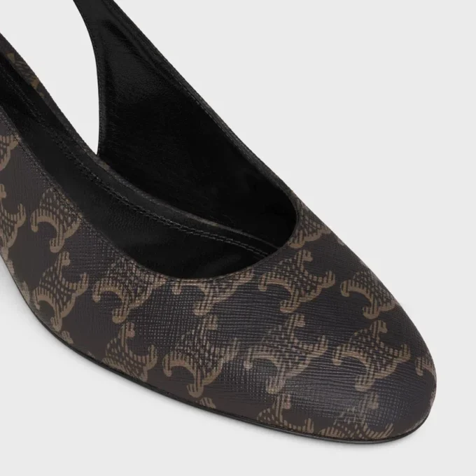Neo City Slingback in Triomphe Coated Fabric