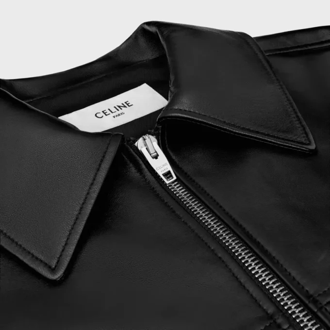 Overshirt in Lambskin