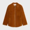 Overshirt in Suede